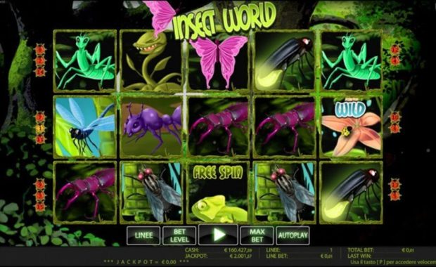 Insect World Spielautomat online spielen