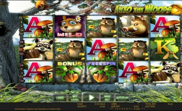 Into The Woods Spielautomat ohne Anmeldung
