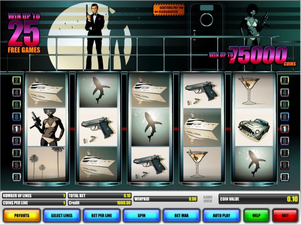 James Band James Band online Geldspielautomat
