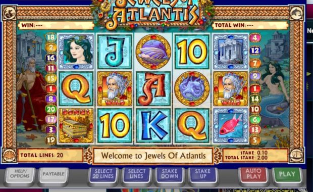 Jewels of Atlantis Casino Spiel kostenlos spielen