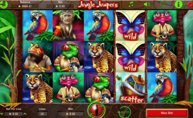 Jungle Jumpers Casinospiel online spielen
