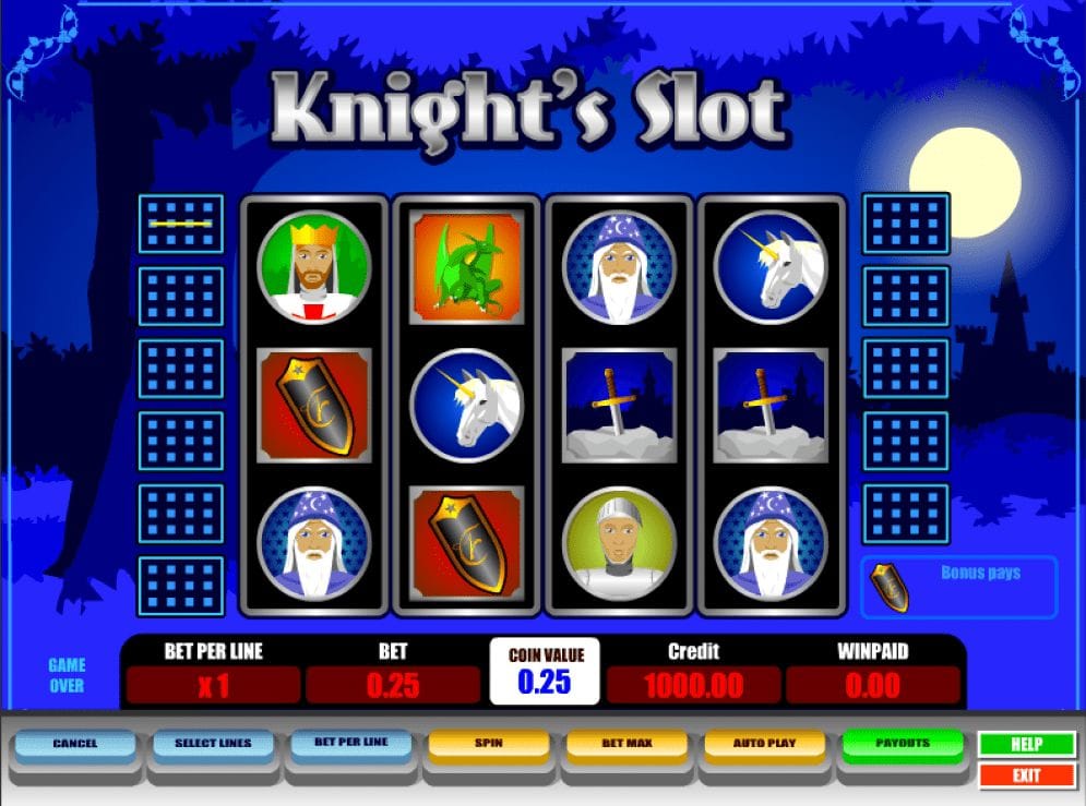 Knight Knight online Automatenspiel