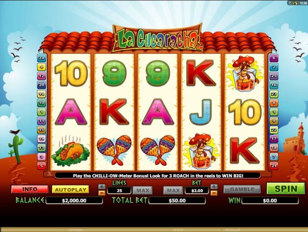 La Cucaracha online Geldspielautomat