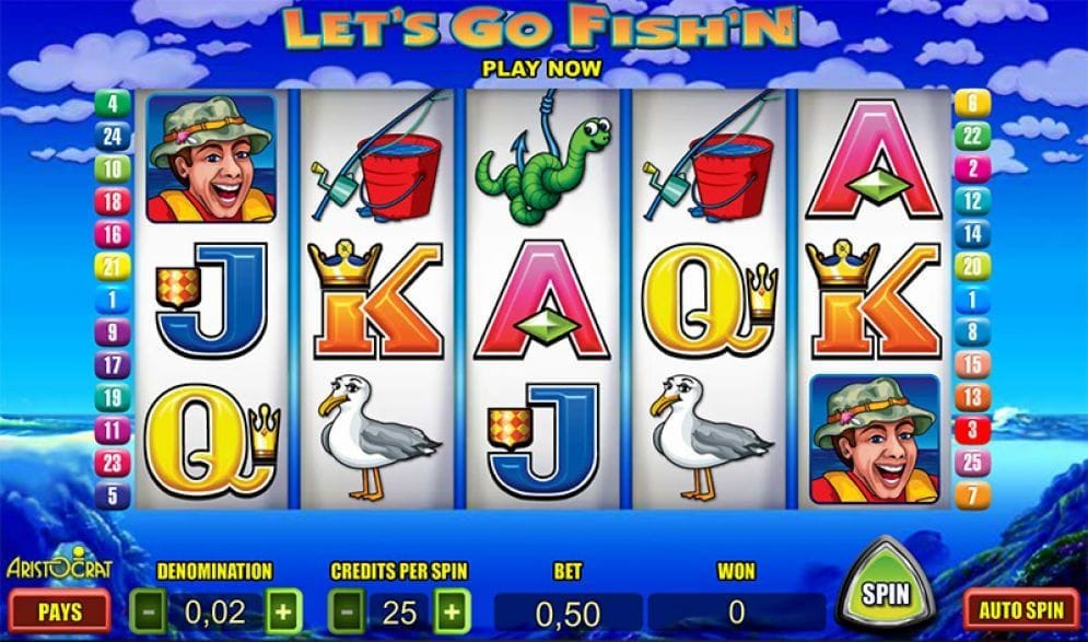 Let's Go Fish'n Let's Go Fish'n Geldspielautomat