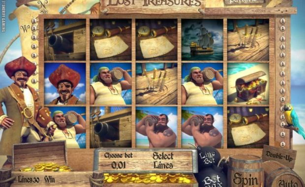 Lost Treasures Slotmaschine online spielen