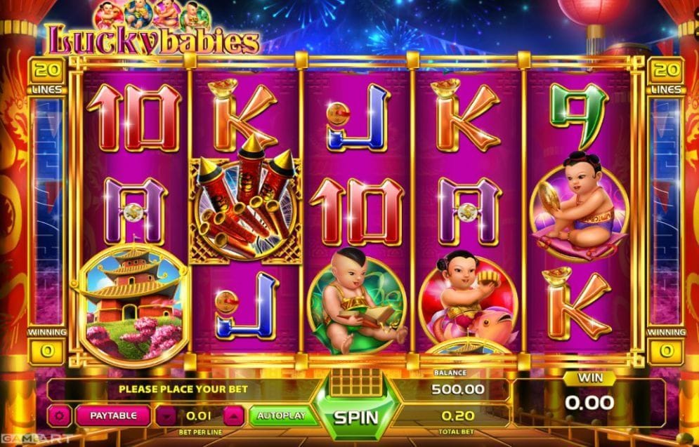 Lucky Babies Lucky Babies online Casinospiel