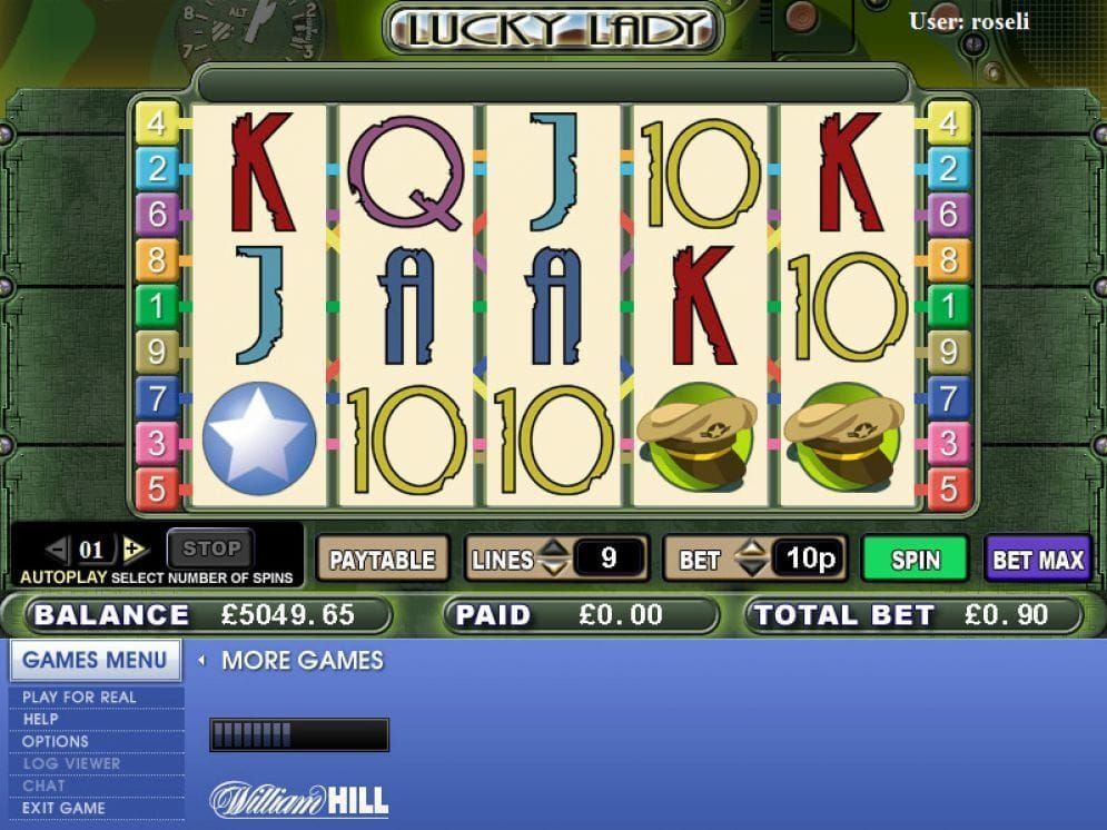 Lucky Lady Lucky Lady online Geldspielautomat