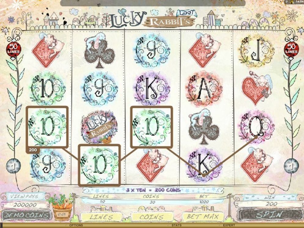 Lucky Rabbits Loot Lucky Rabbits Loot online Slotmaschine