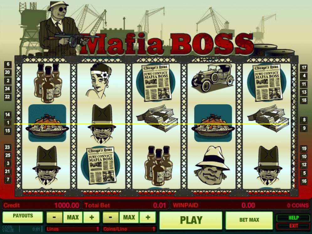 Mafia Boss Mafia Boss online Casino Spiel