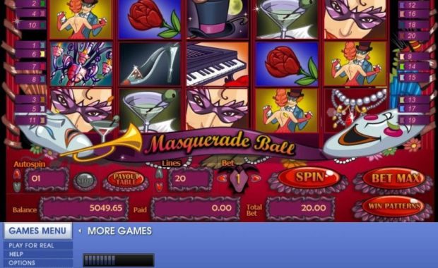 Masquerade Ball Video Slot online spielen