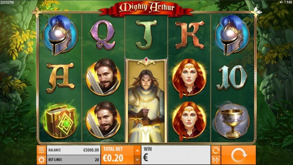 Mighty Arthur Casinospiel