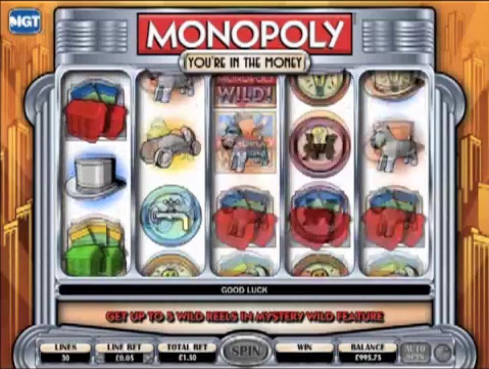 Monopoly You're in the Money online Automatenspiel