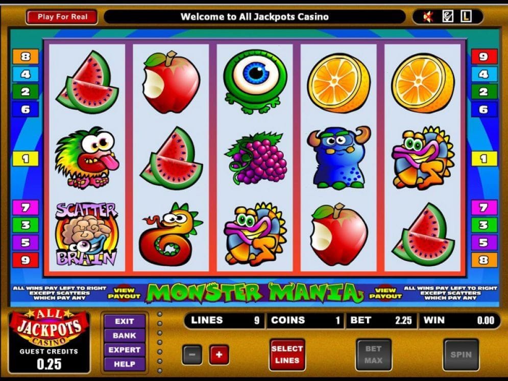 Monster Mania Spielautomat