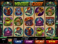 Monsters in the Closet Spielautomat