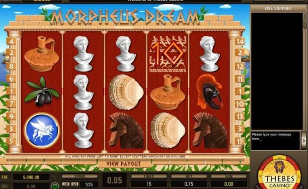 Morpheus Dream Geldspielautomat freispiel