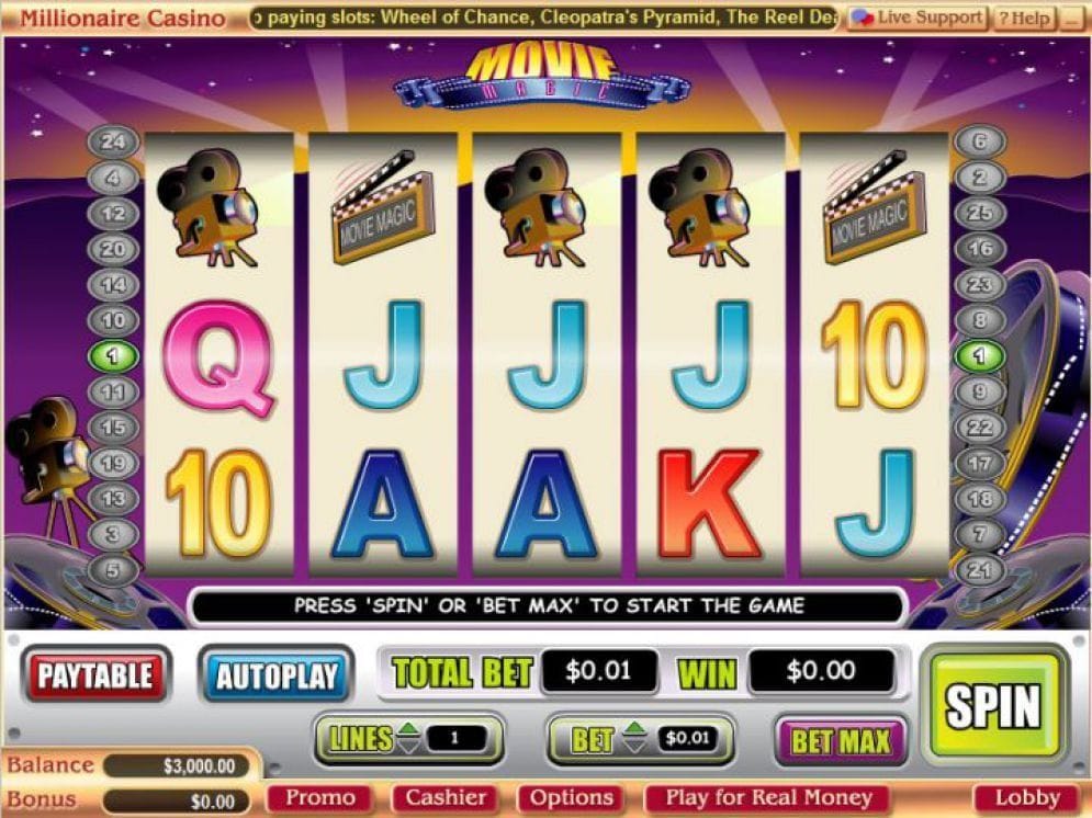 Movie Magic online Automatenspiel