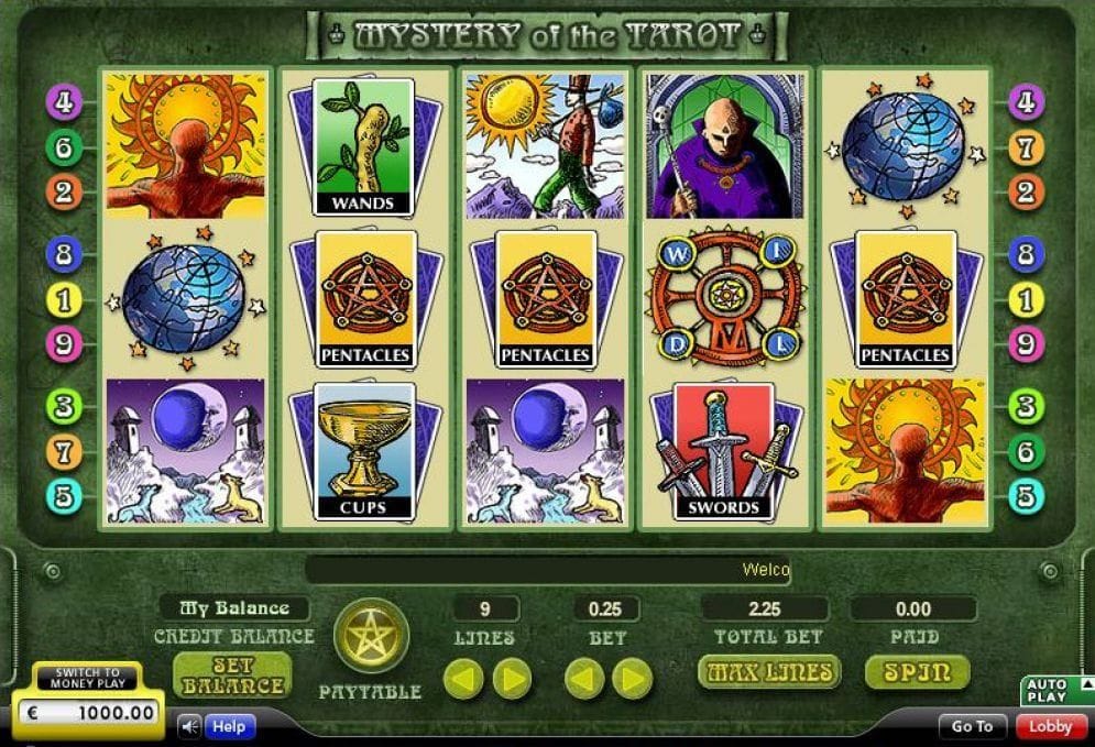 Mystery of Tarot Spielautomat