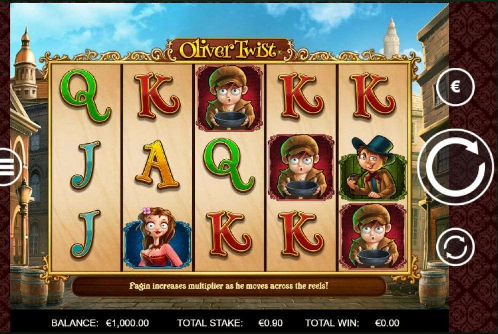 Oliver Twist Oliver Twist online Casinospiel