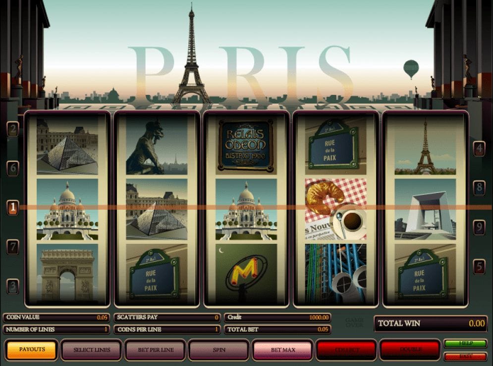 Paris Paris Geldspielautomat
