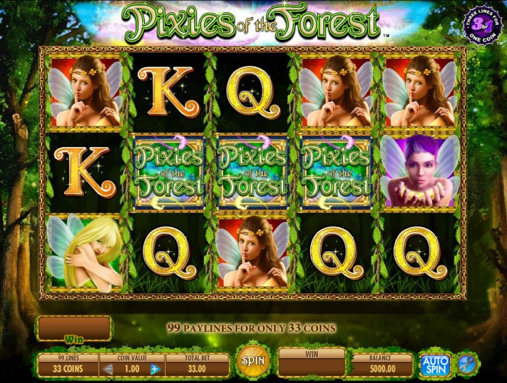 Pixies of the Forest Videoslot
