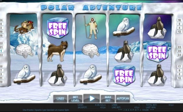 Polar Adventure Videoslot kostenlos spielen