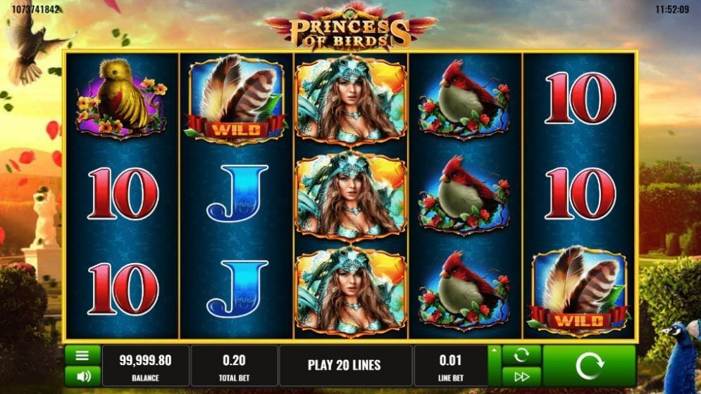 Princess of Birds Princess of Birds Casino Spiel