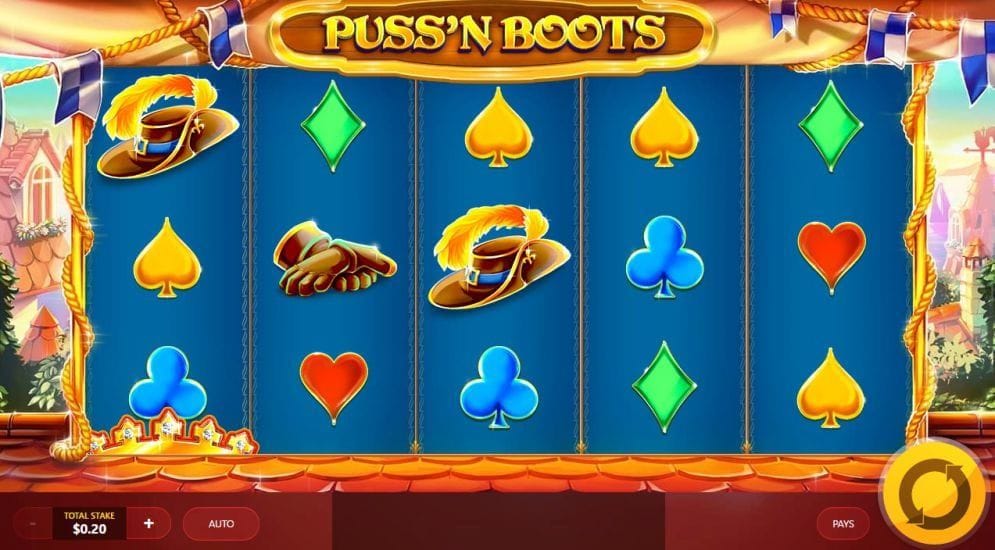 Puss'N Boots Puss'N Boots online Slotmaschine