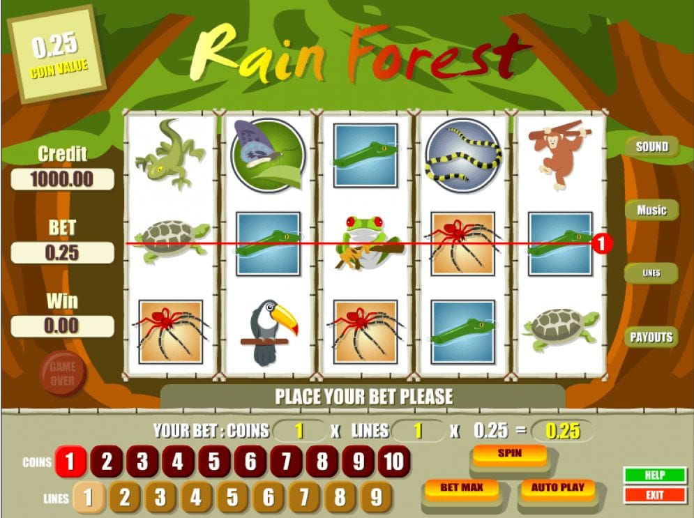 Rain Forest Rain Forest online Spielautomat