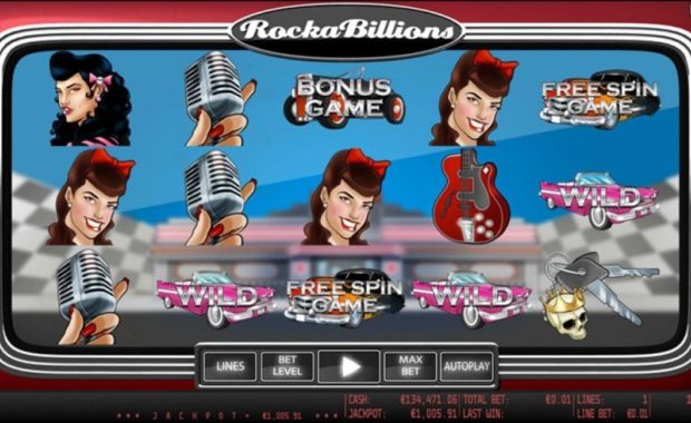 Rockabillions Automatenspiel kostenlos