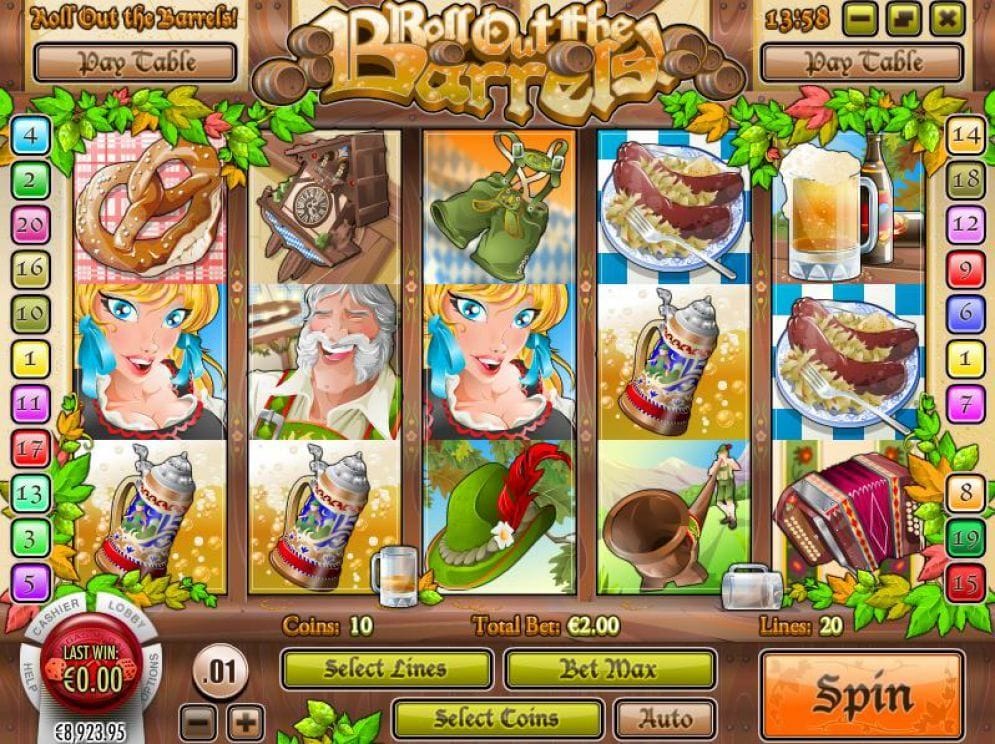Roll Out the Barrels Roll Out the Barrels online Casino Spiel