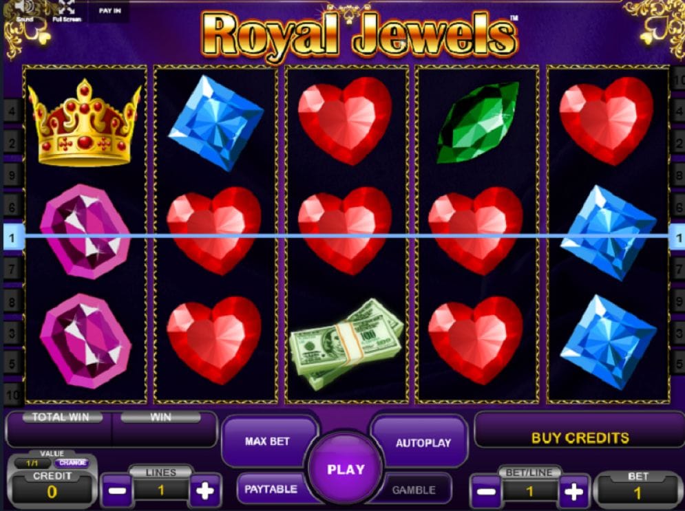 Royal Jewels Royal Jewels online Casino Spiel