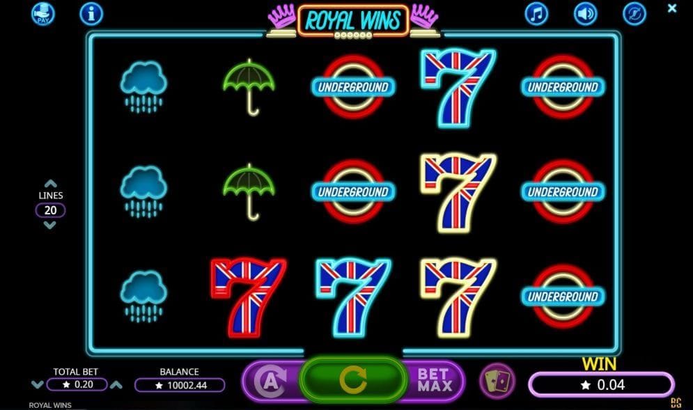 Royal Wins Royal Wins online Automatenspiel