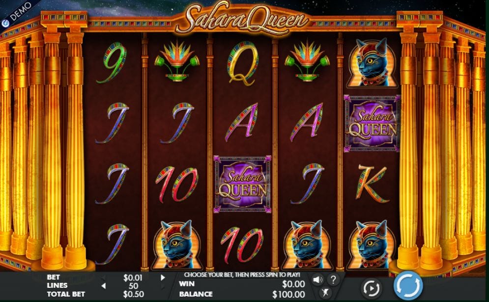 Sahara Queen Video Slot