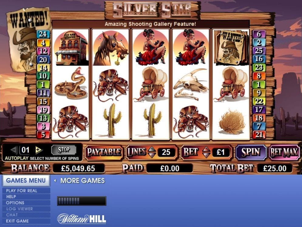 Silver Star Silver Star online Casino Spiel