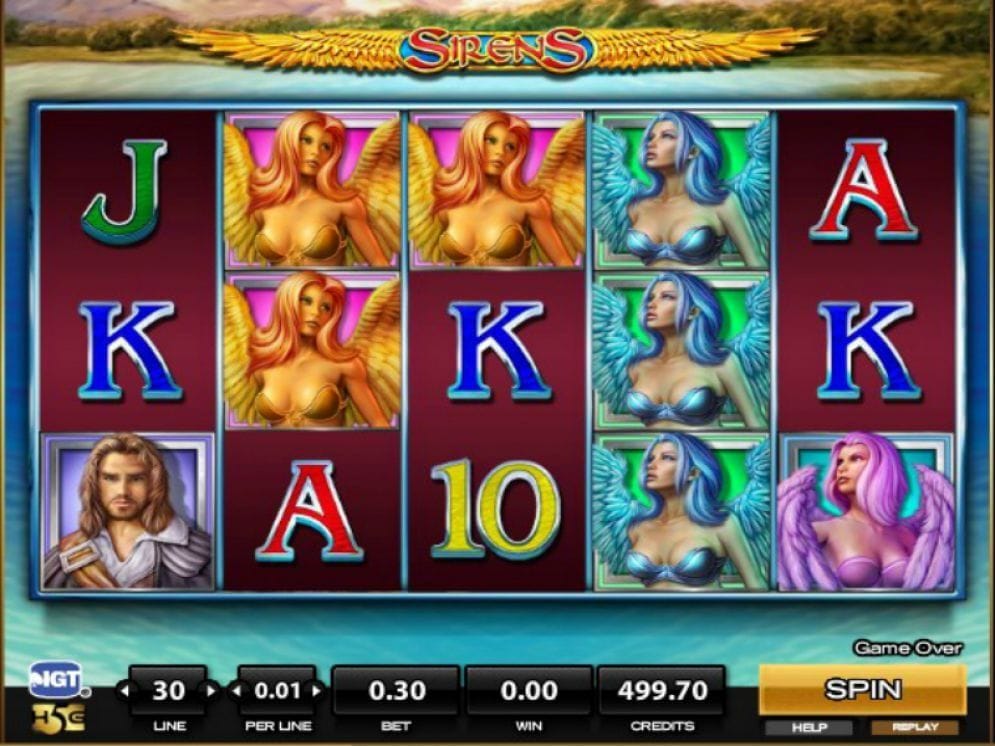 Sirens Sirens Video Slot