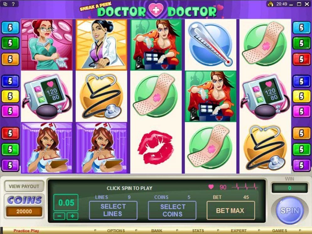 Sneak a Peek Doctor Doctor online Automatenspiel