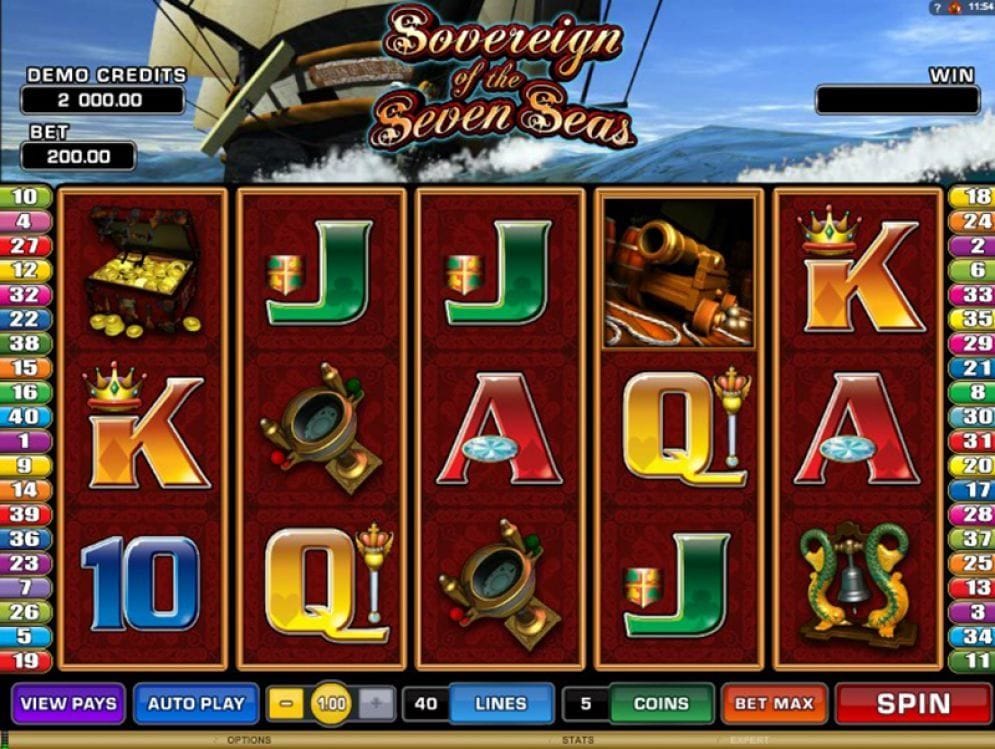 Sovereign of the Seven Seas Sovereign of the Seven Seas online Spielautomat