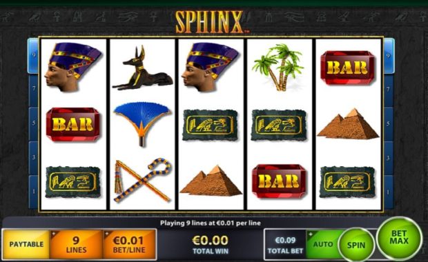 Sphinx Casinospiel online spielen