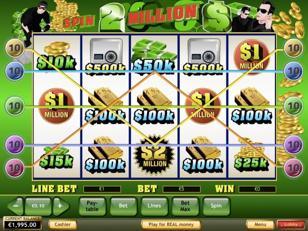 Spin 2 Million Spin 2 Million online Video Slot
