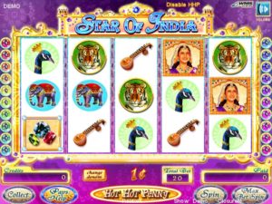 Star of India Videoslot kostenlos