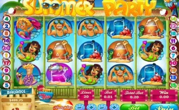 Summer Party Spielautomat freispiel