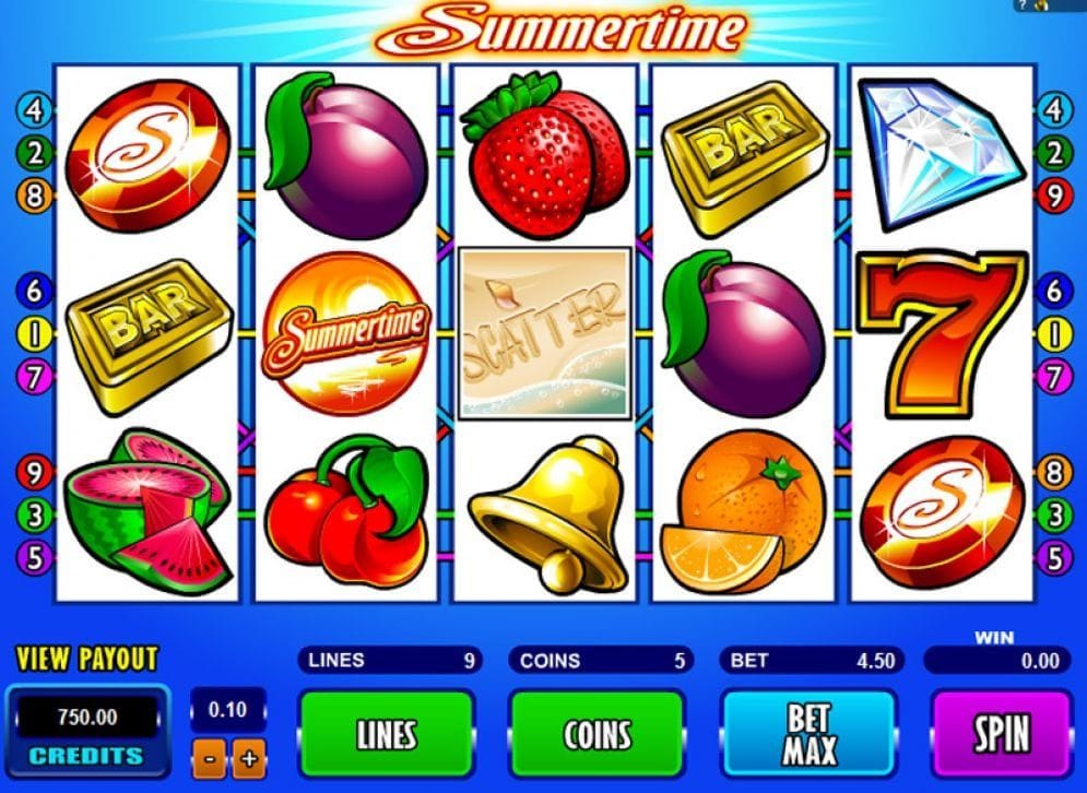 Summertime Summertime online Casino Spiel