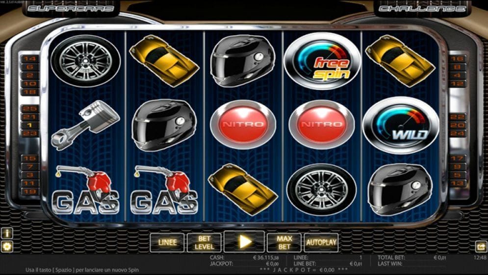 Supercars Supercars online Automatenspiel