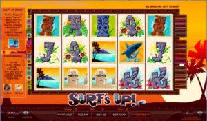 Surf's Up Videoslot ohne Anmeldung