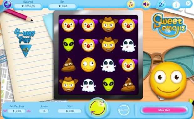 Sweet Emojis Videoslot kostenlos spielen
