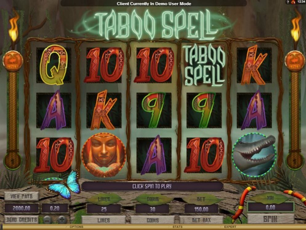 Taboo Spell Taboo Spell Spielautomat