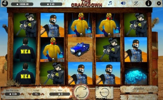 The Crackdown Videoslot kostenlos