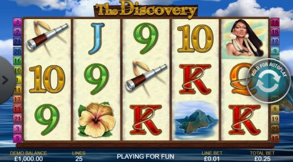 The Discovery The Discovery online Slotmaschine