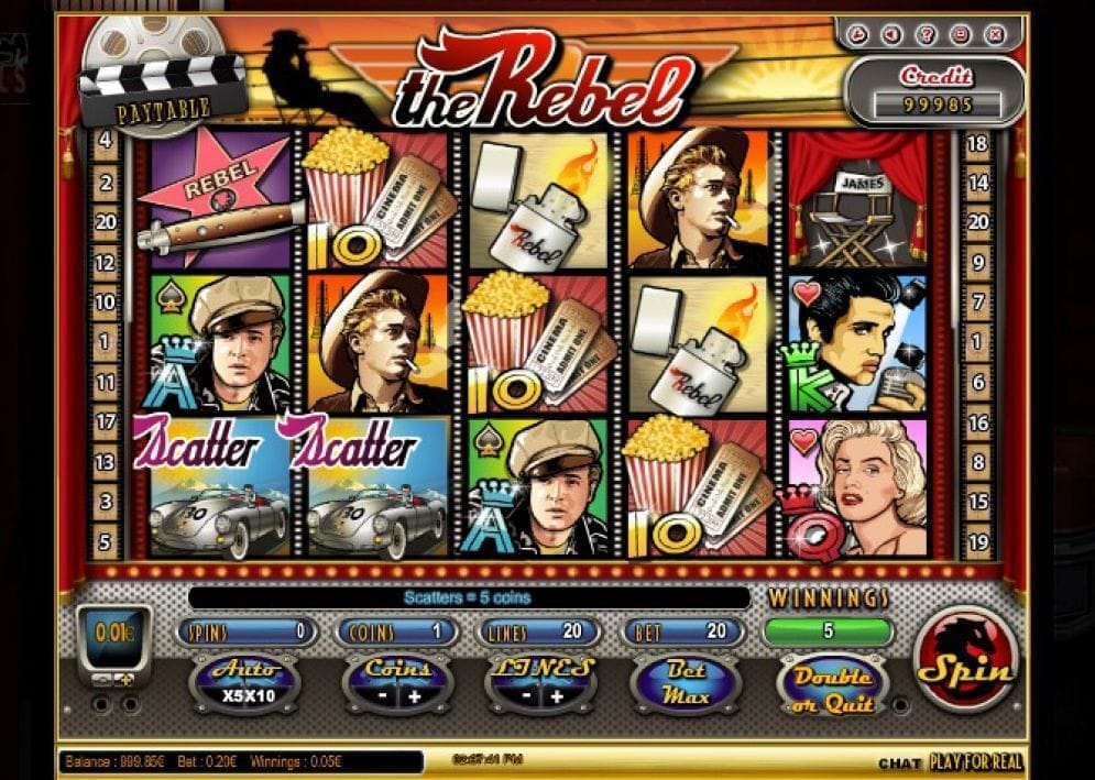 The Rebel Geldspielautomat