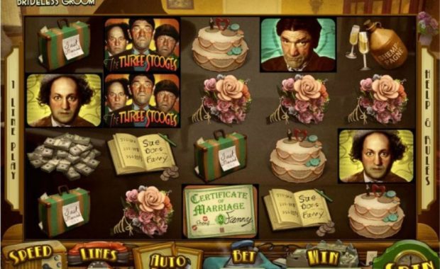 The Three Stooges Brideless Groom Video Slot freispiel